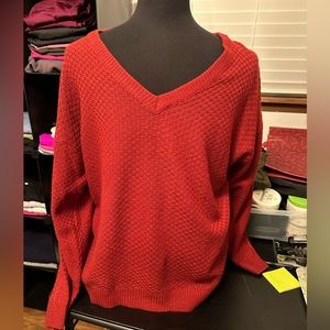 Beautiful XL red NWOT Lularoe Harper sweater